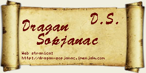 Dragan Sopjanac vizit kartica